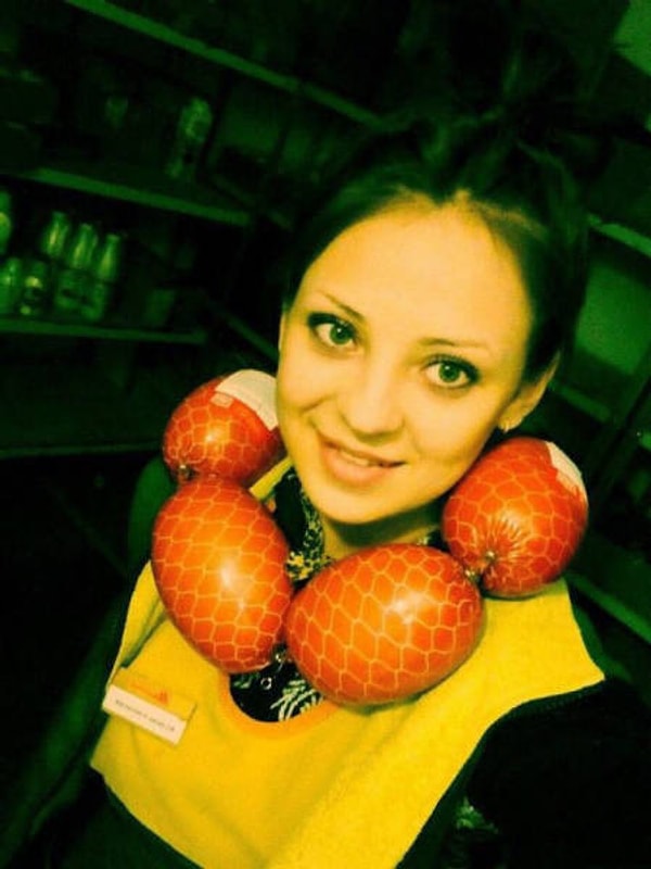 22. Наши девушки всегда отличались находчивостью