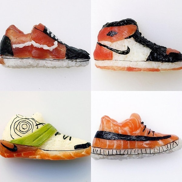 14. Обувь+суши = самое необычное сочетание!