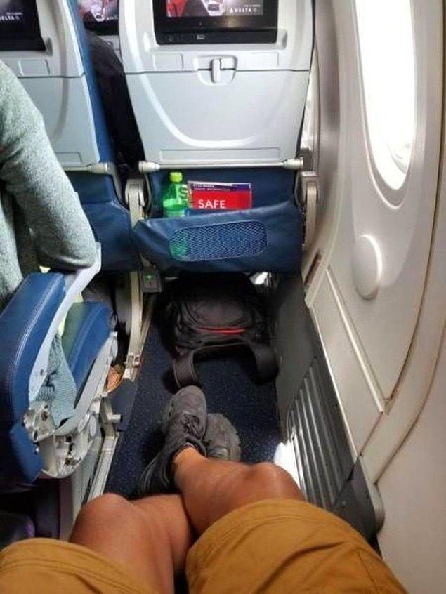 15. Müthiş! Kim uçakta böyle bir koltuk istemez ki?