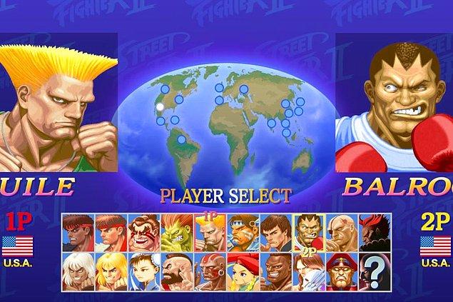 Street Fighter 2'de gizli bir karakter yok.