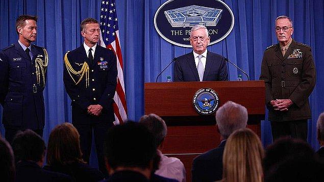ABD Genelkurmay Başkanı Dunford: "3 hedef vuruldu"