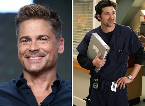 5. Роб Лоу - Дерек Шепард ("Анатомия страсти")