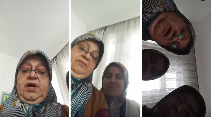 Selfie Çekmeye Çalışan Teyzelerin Aşırı Tatlı Anları