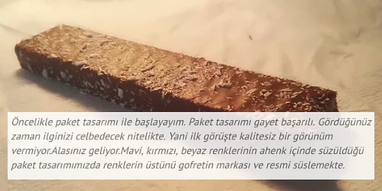 50 Kuruşluk Gofretin Fiyat Performans İncelemesini Yapan Bir Garip İnternet Kullanıcısı