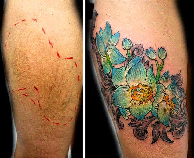 60. Şiddet Gören Kadınların Yara İzlerini Dövme ile Kapatıp Onları Motive Eden Sanatçı