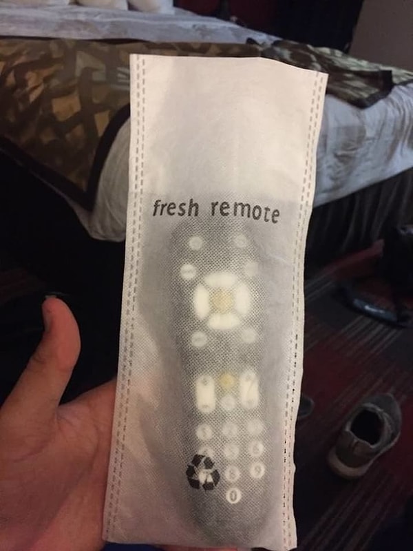 19. "Свежий пульт" для супербрезгливых чистюль