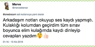 Eğitim Hayatında Uyguladığı En Yaratıcı Kopya Yöntemini Paylaşarak Zihinleri Açan 15 Takipçimiz