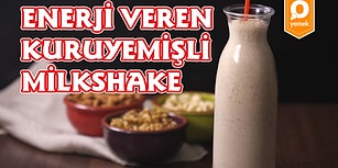 Bütün Lezzetleri Bir Bardağa Doldurduk! Enerji Veren Kuruyemişli Milkshake Nasıl Yapılır?