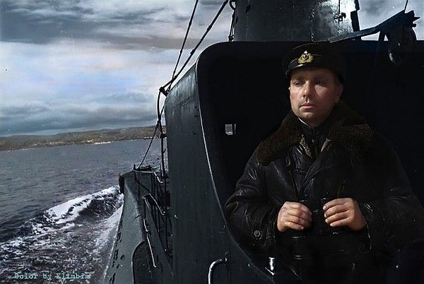 7. Контр-адмирал, герой Советского Союза Николай Александрович Лунин (1942 год)