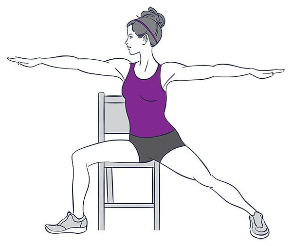 4. Поза воина II