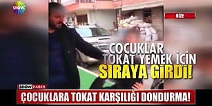 Bu Nasıl İnsanlık! Çocuklara Tokat Atıp Karşılığında Dondurma Veren Bakkal