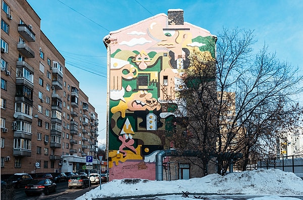 4. Вова Купалов "Фреска в буржуазном стиле"