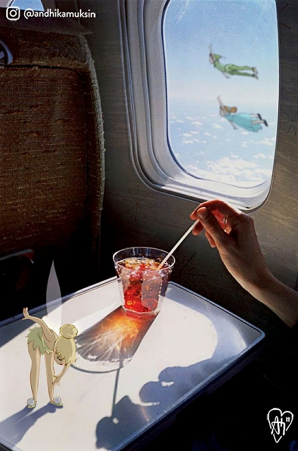 9. Питер Пэн в Инстаграме.