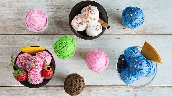 9. Мороженое с необычными вкусами