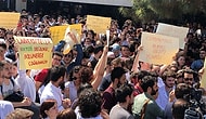 Cerrahpaşa Tıp'ta Protesto ve Bir Pankart: 'Üniversiteler Bakteri Değildir, Bölünerek Çoğalmaz'