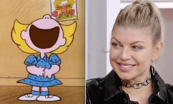 16. Stacy Ann Ferguson, diğer bir adıyla Fergie, The Charlie Brown ve Snoopy Show'da Sally Brown ve Patty'yi seslendirdi.