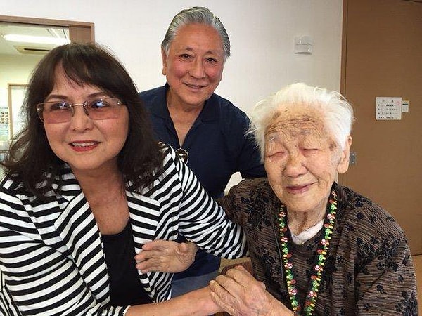 3. Канэ Танака - 115 лет