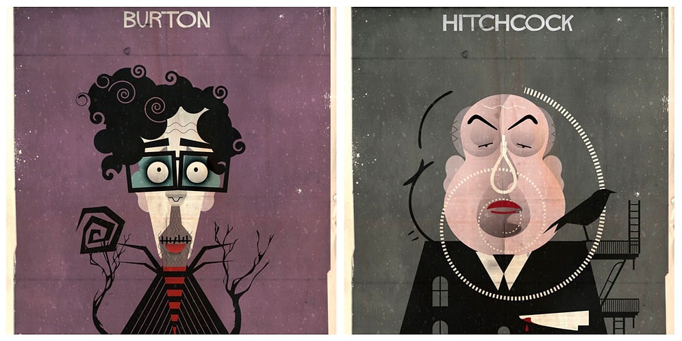 25 портретов: как Федерико Бабина обессмертил известнейших режиссеров с помощью их же фильмов