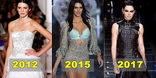 Dünyanın En Çok Kazanan Süper Modeli, Yüksek Modanın Baş Tacı Kendall Jenner'ın Podyum Evrimi!