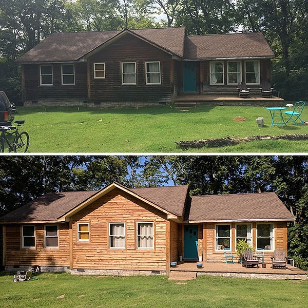 4. Очистили домик у озера.