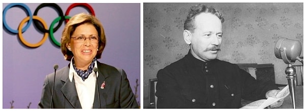 10. Десятое место разделили между собой фигуристка Ирина Роднина и писатель Михаил Шолохов.