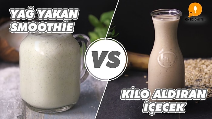 Sağlıklı İçecek Savaşında Zirvenin Sahipleri: Yağ Yakan Smoothie vs Kilo Aldıran İçecek