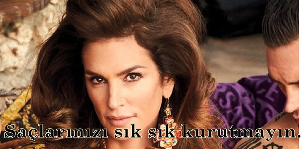 52 Yaşında Olduğuna İnanmak Çok Zor! Cindy Crawford'un 9 Güzellik Tavsiyesi