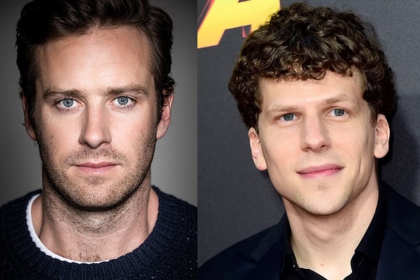 7. В каком фильме сыграли оба этих актера (Арми Хаммер и Джесси Айзенберг)?