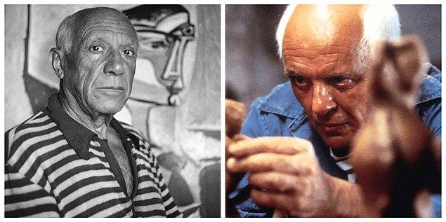 22. Pablo Picasso/Anthony Hopkins
