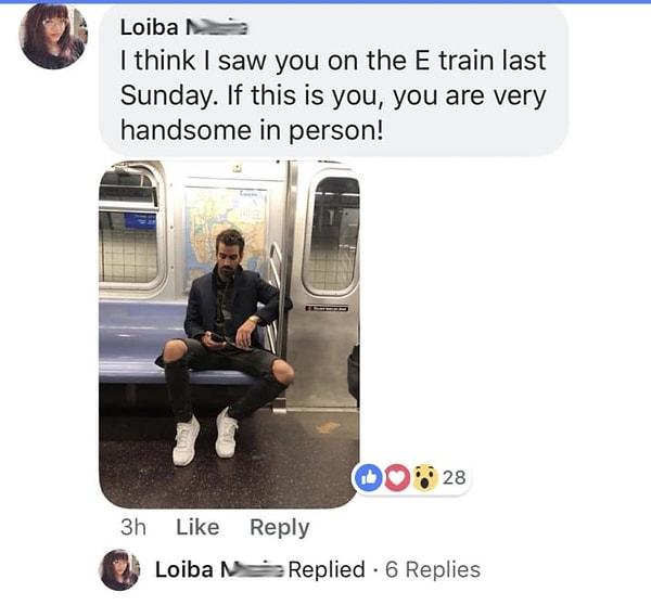 O olduğundan emin olmak için, Loiba çektiği fotoğrafları Nyle'ın resmi Facebook sayfasına attı.