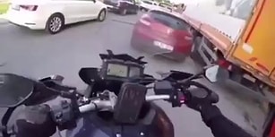 Tam Kavgalık Ortam Oluşmuşken Gelen Tepki ile Beklenmedik Şekilde Sonuçlanan Trafik Tartışması