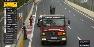 Formula 1 Azerbaycan Grand Prix'e Damga Vuran Türk Bayraklı Çekici