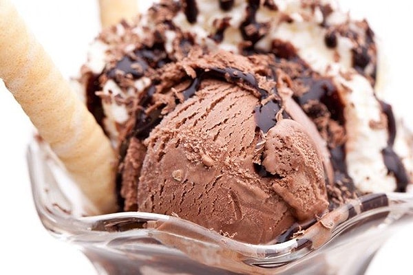 Шоколадное мороженое!