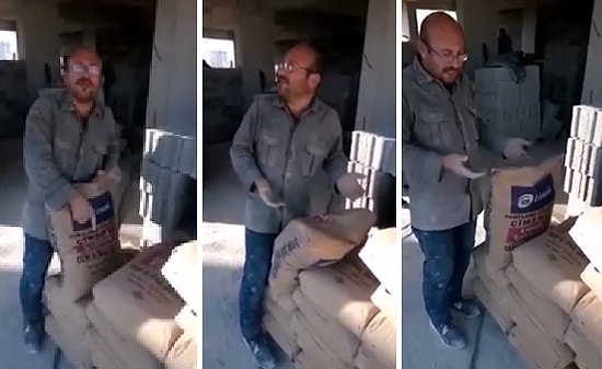 İnşaat İşçisi İsyan Etti: '1 Torba Çimento Neden 50 Kilo, 25 Kilo Olsun!'