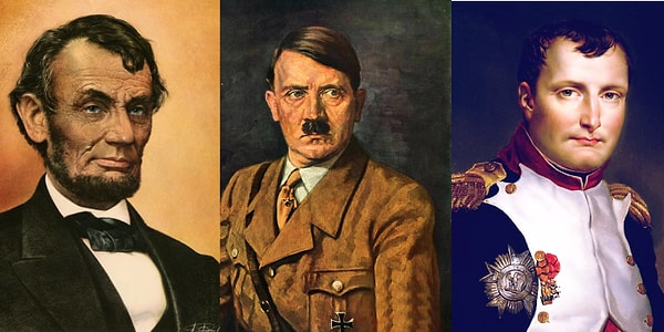 10. Кто из перечисленных исторических личностей был выше остальных?