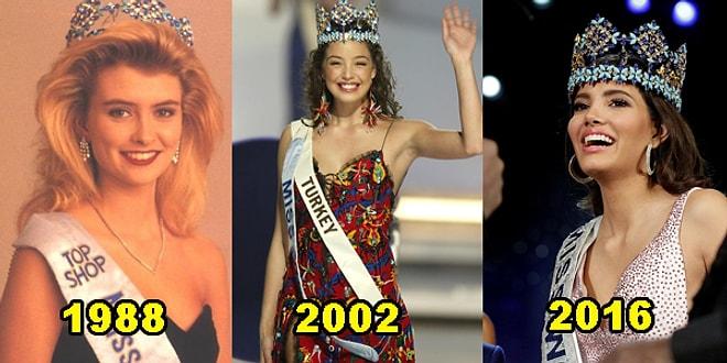 Buraya Bakarlar! Miss World'de Birinci Olmuş Son 33 Yılın 33 Güzeli