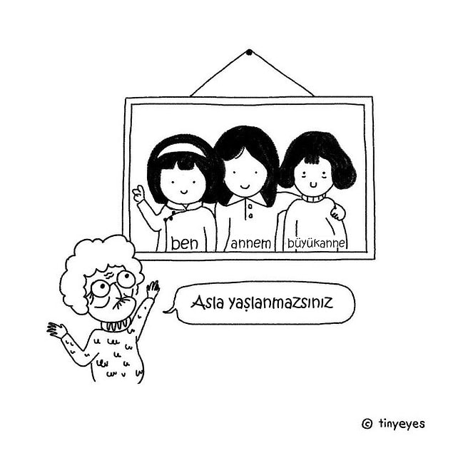 10. Her zaman bir boy büyük ve küçüğünüz yer alır...
