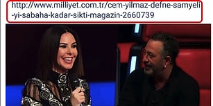 Cem Yılmaz ve Defne Samyeli'nin Aşk Yaşadığını Anlatan Haber Linki Ortalığı Karıştırdı