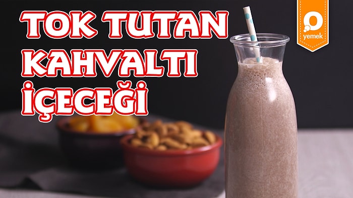 Güne İyi Bir Başlangıç Yapın! Tok Tutan Kahvaltı İçeceği Nasıl Yapılır?