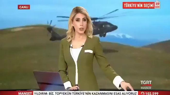 Rejinin Hatası Yüzünden Zor Anlar Yaşayan Spiker