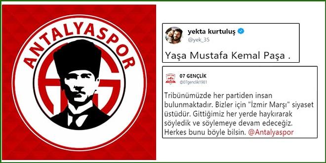 Antalyaspor Yönetiminin 'İzmir Marşı' Eleştirisine Taraftarlar ve Futbolcular Tepki Gösterdi