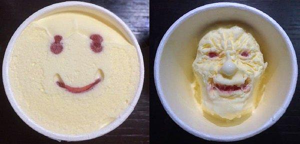 7. Bazen dondurma yemek bile sanattır.