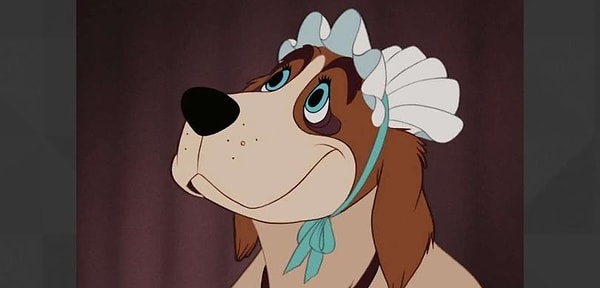 10. А эта собачка по кличке Нана из мультфильма...