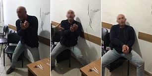 Karakolda Kendini Dövüp Suçu Jandarmanın Üzerine Atan Adam
