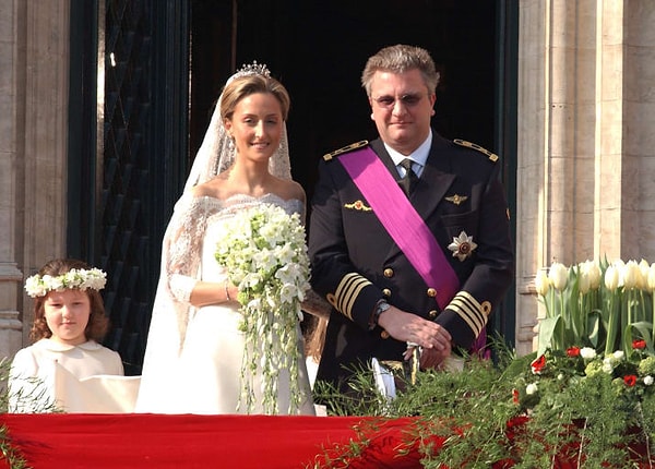8. Бельгия: Лоран Бельгийский и принцесса Клэр 12 апреля 2003 года