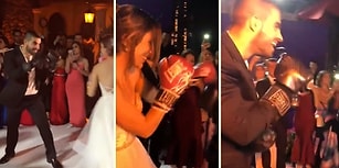 Düğün Dansı Yerine Boks Maçı Yapan Çift