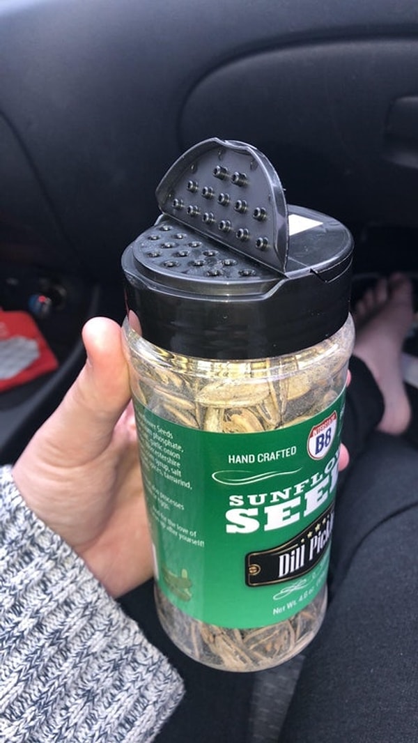 10. Упаковка для семечек? Серьезно?! 😲