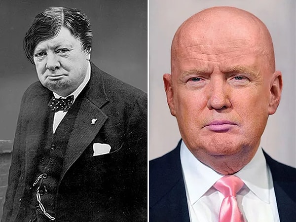 10. Уинстон Черчилль и Дональд Трамп