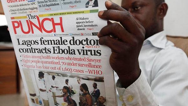 Adını Afrika'da bir nehirden alan ebola, sadece insanlarda değil, kimi diğer canlılarda da görülse de havayla bulaşmaz.
