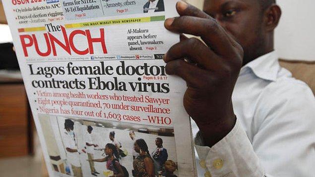 Adını Afrika'da bir nehirden alan ebola, sadece insanlarda değil, kimi diğer canlılarda da görülse de havayla bulaşmaz.